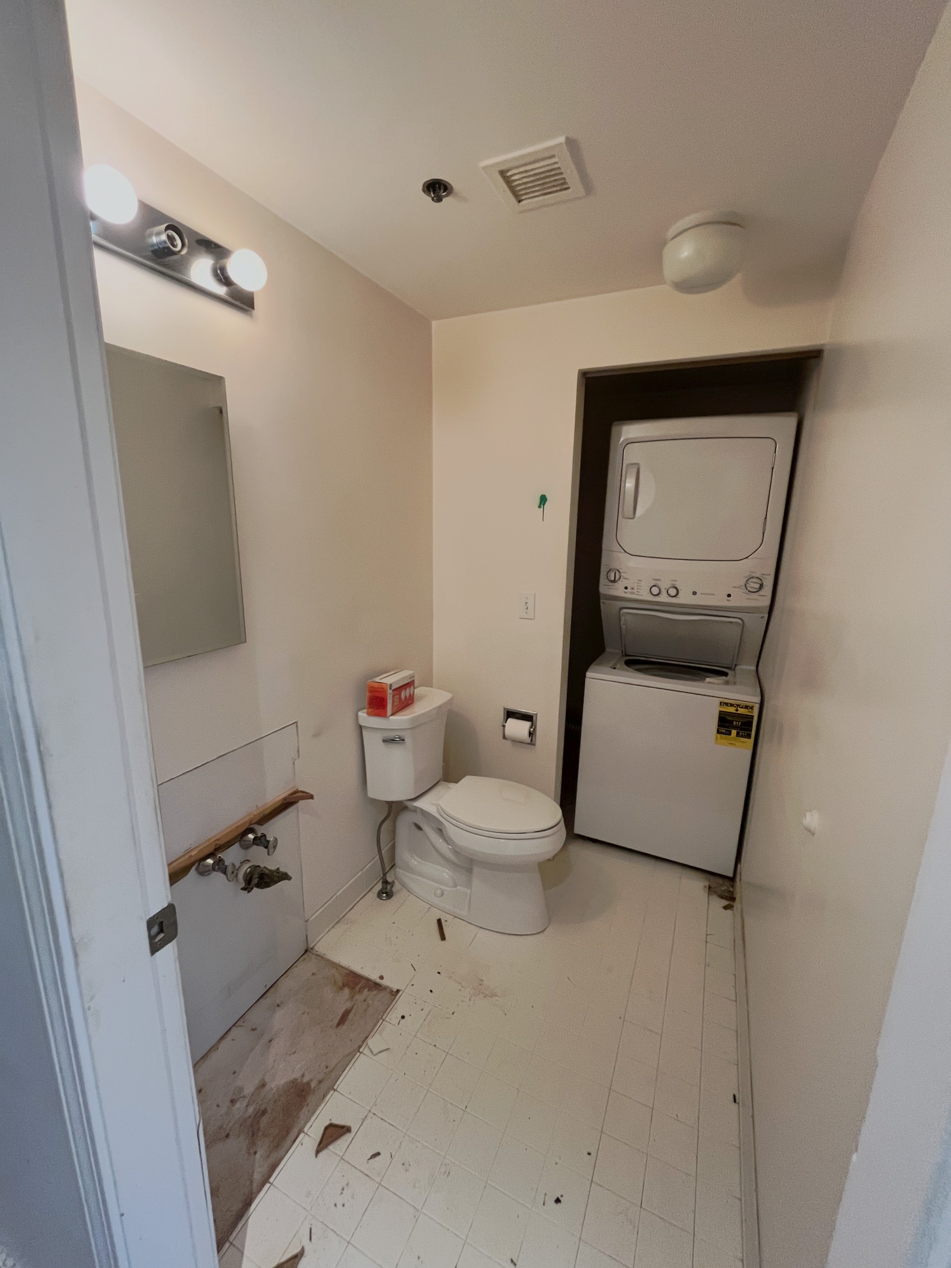 Kitchen/Powder Room (Before)