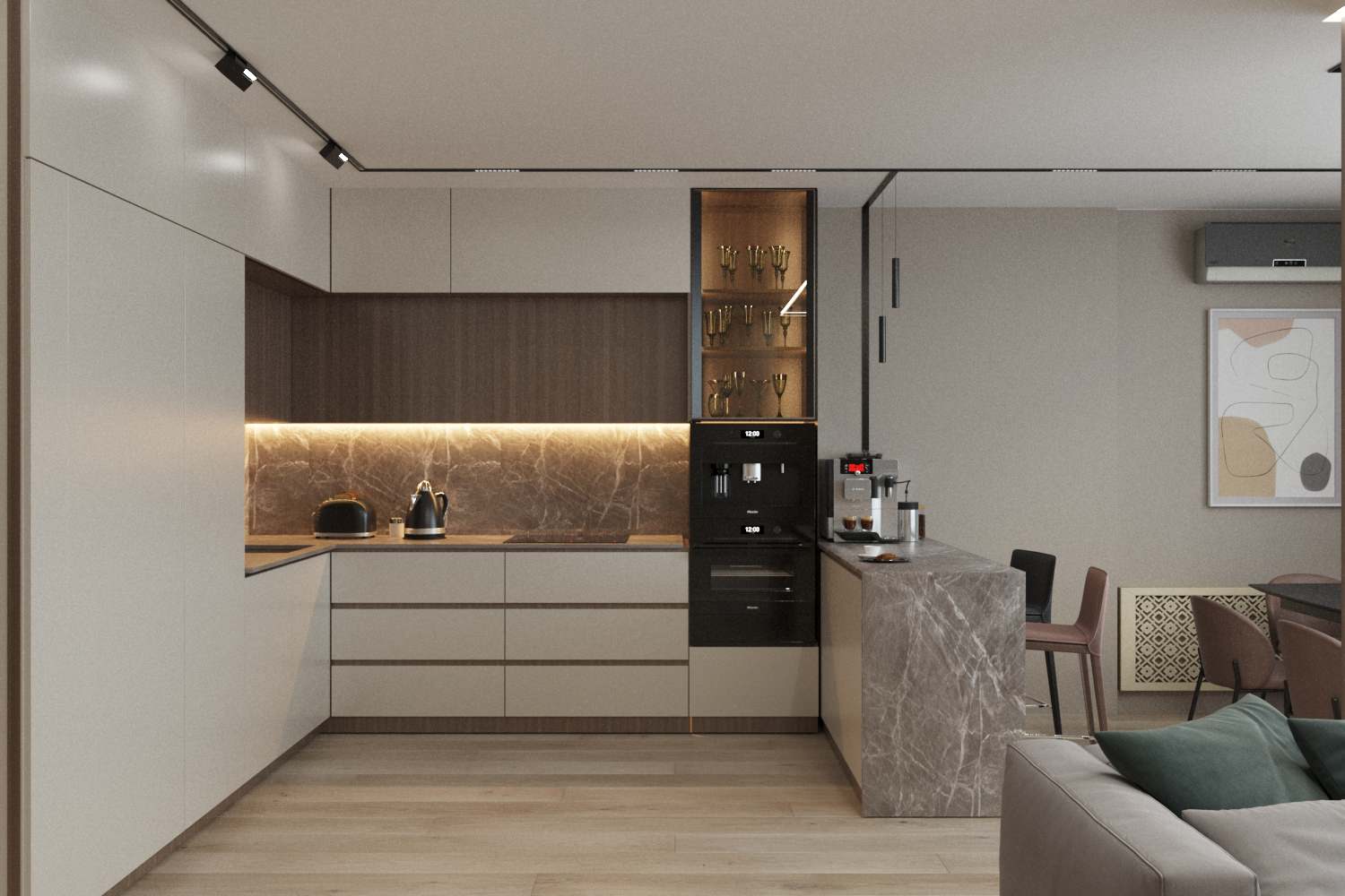 Двухкомнатная квартира среди облаков