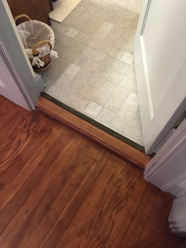 Before: Harrisburg 2nd floor Bathroom Remodel with Walk-in Shower