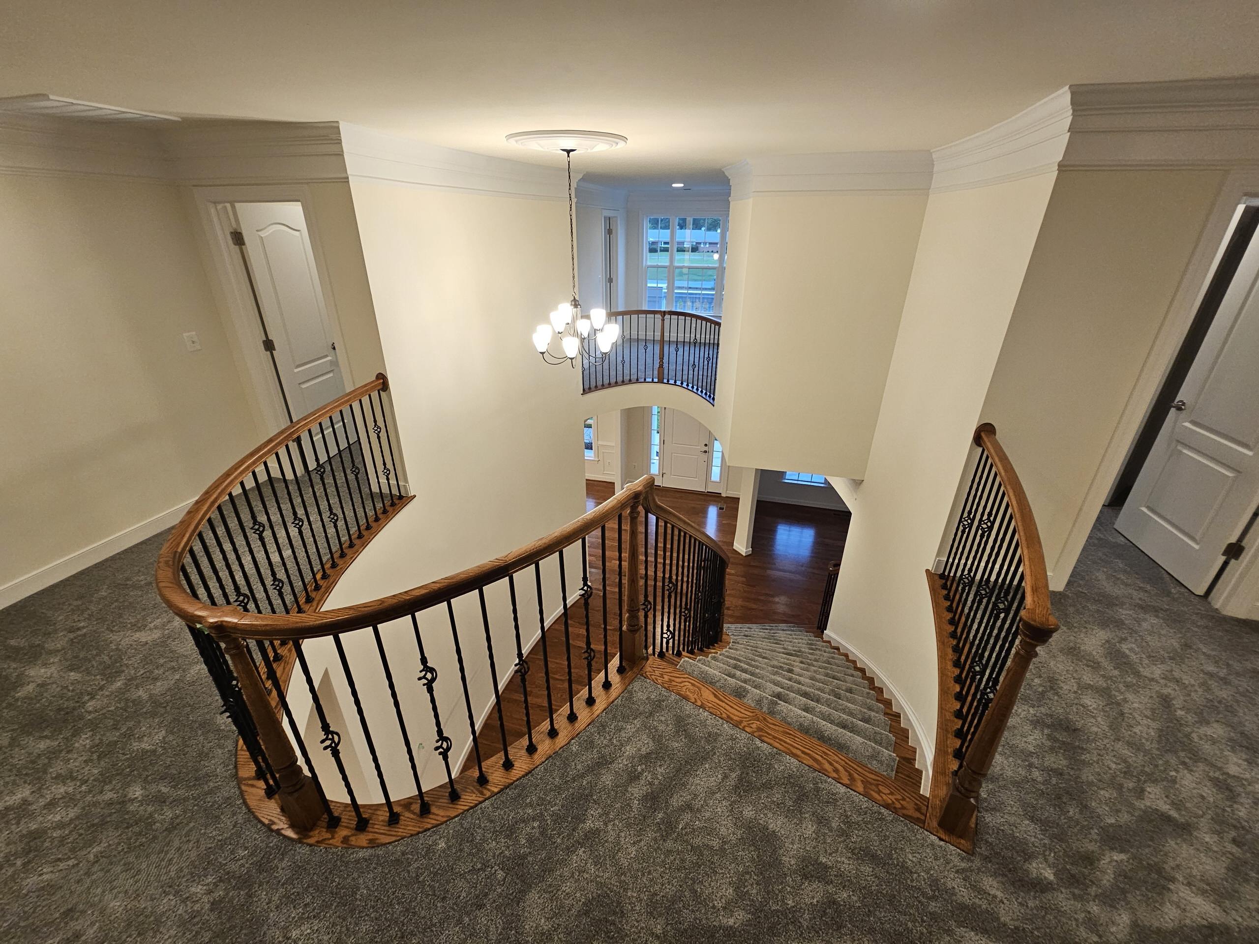 128_Grand Entryway Elliptical Staircase, Nokesville, VA 20181