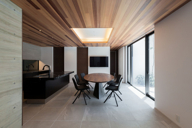 FloatingSlabs minimalistisch-esszimmer