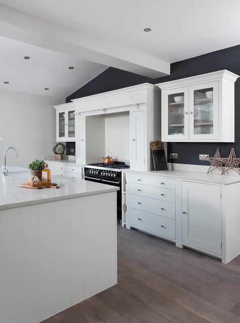 Solid Oak Kitchen Dublin transitional-kitchen