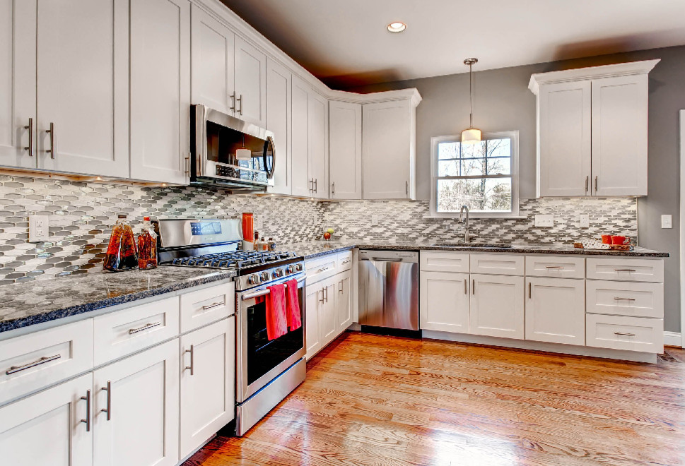 Clean and bright kitchen