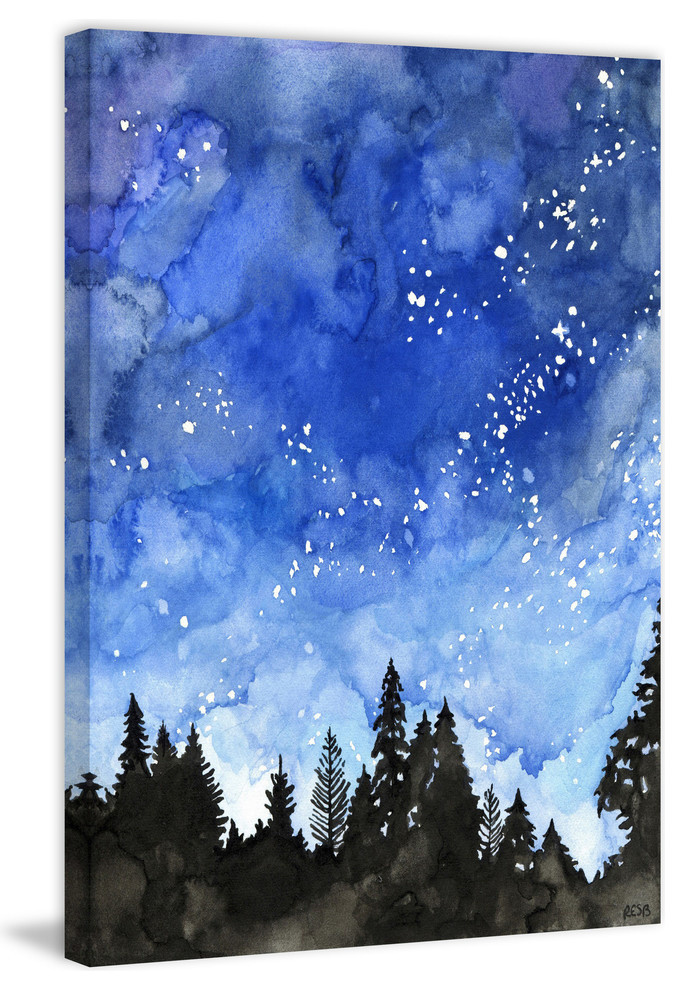 "Galaxy" Print on Canvas by Rachel Byler