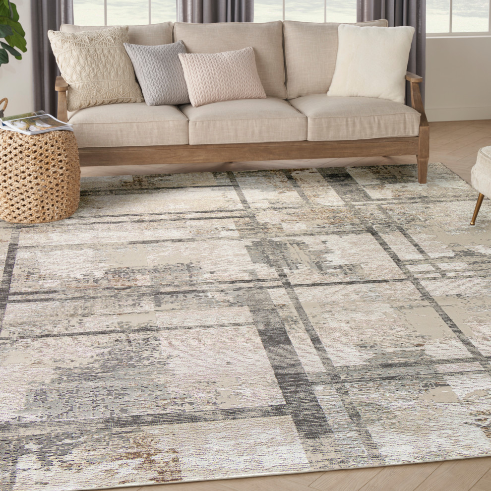 Nourison Sustainable Trends Modern Indoor Rug, 7'10