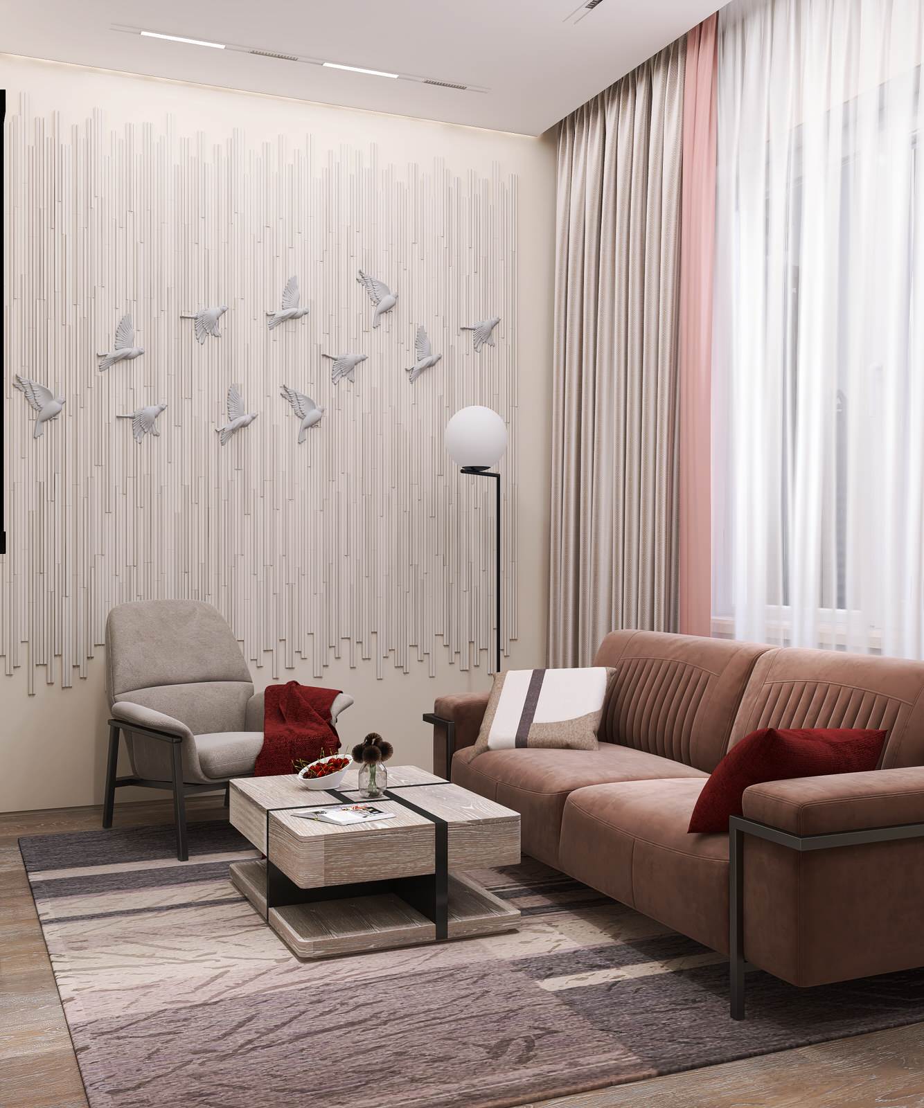 Двухкомнатная квартира