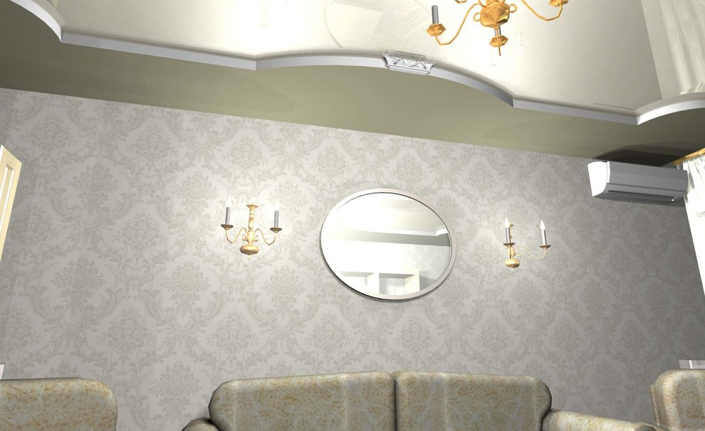 Варианты отделки гостиной