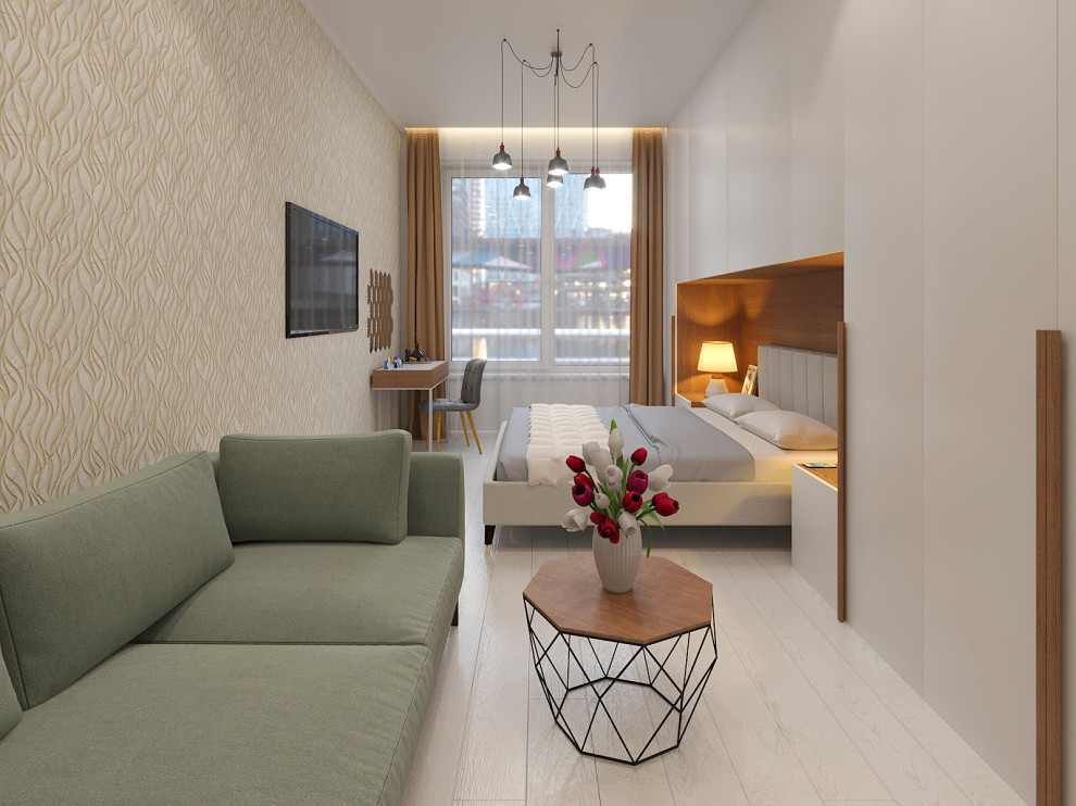 Малогабаритная квартира в современном стиле