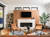 Beach Style Family Room by MOTIF Interiors