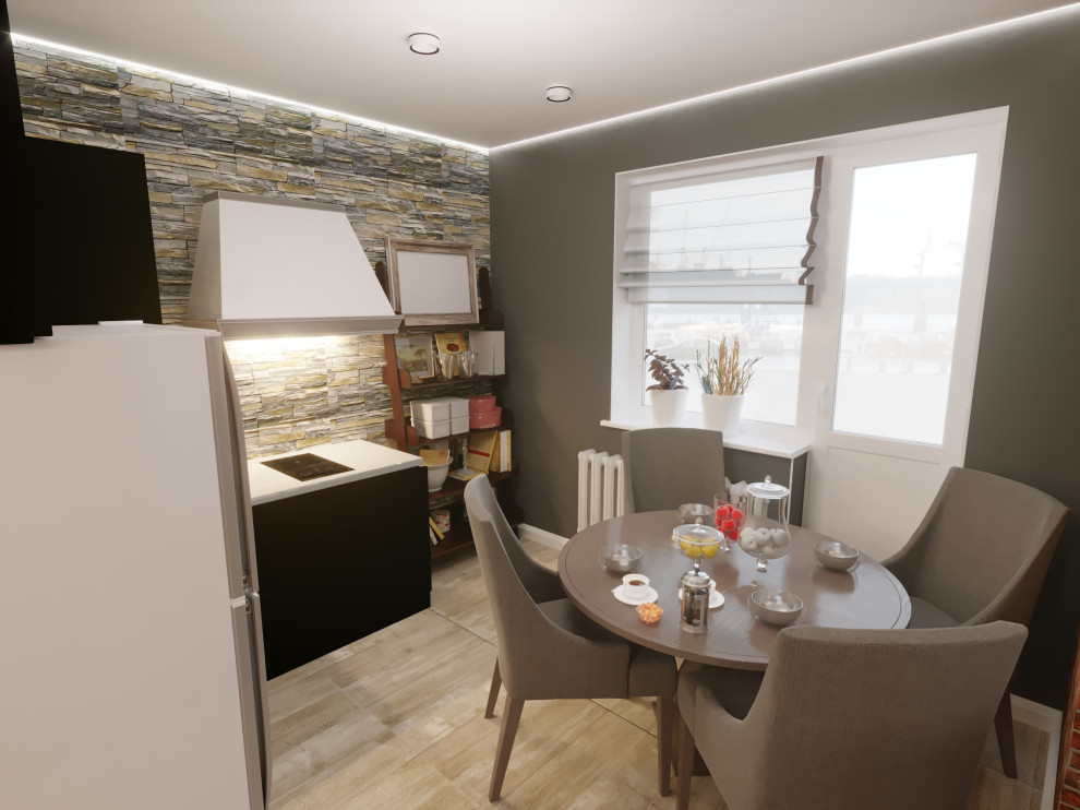 Дизайн проект квартиры студии