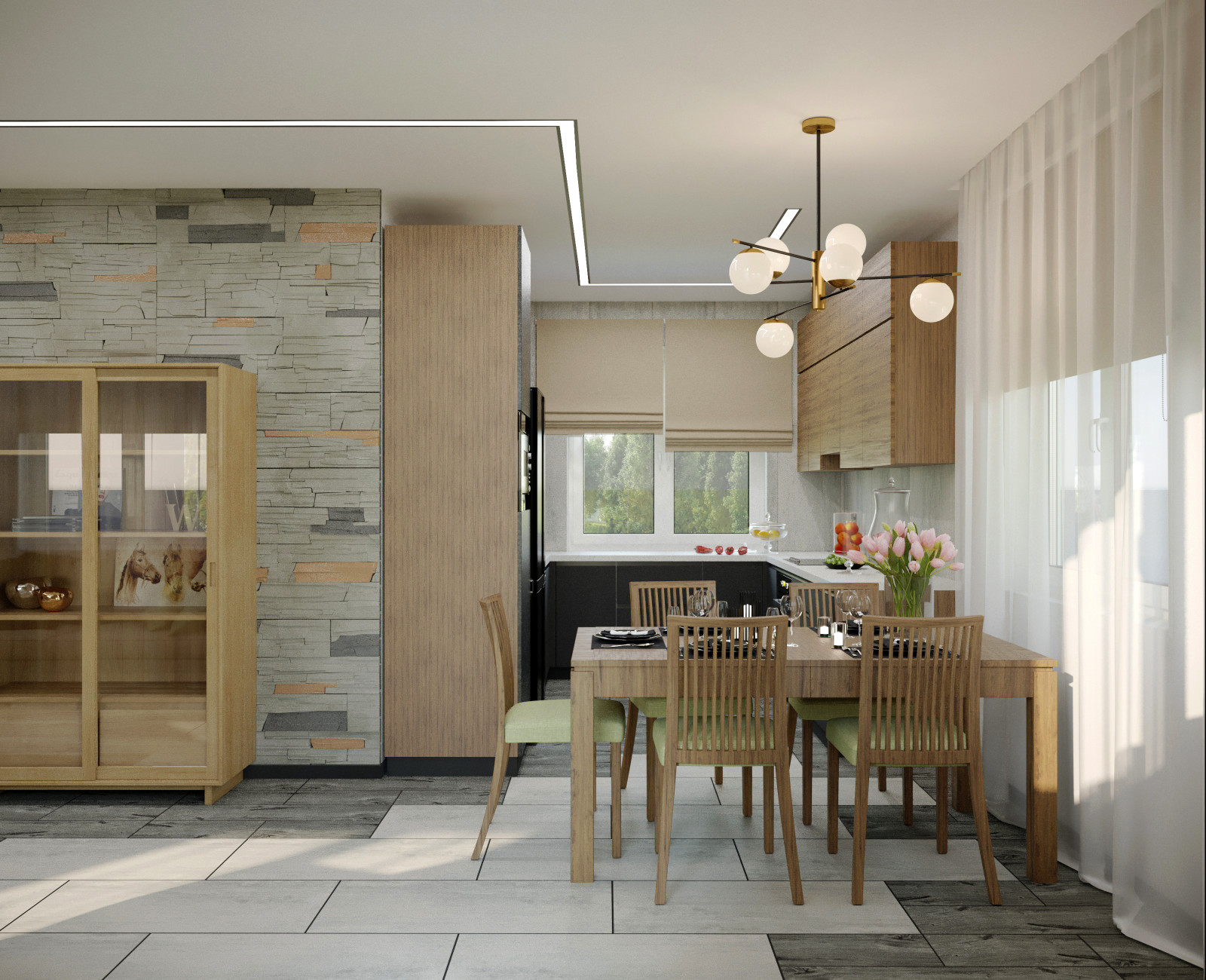 Проект загородного каркасного дома