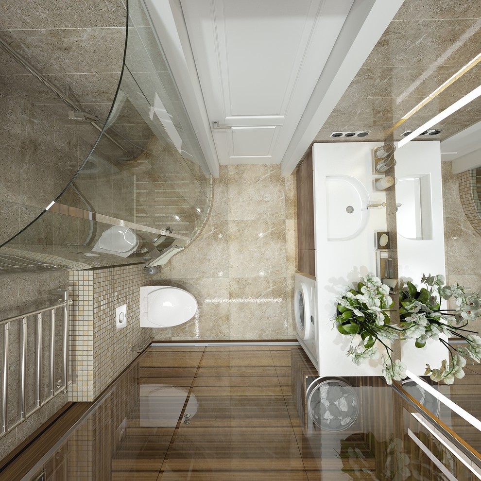 ДОМ "СОВРЕМЕННОЕ ШАЛЕ - ЭКО, 1этаж