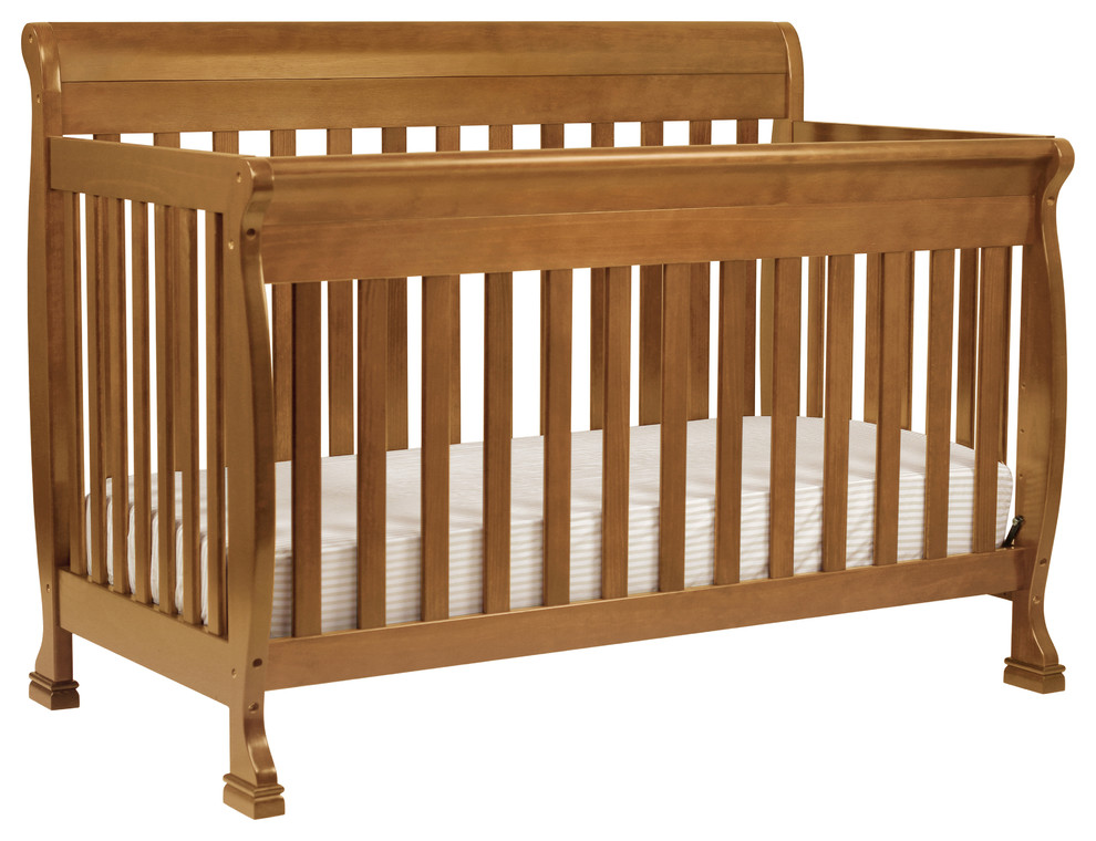 Da Vinci Kalani 4in1 Convertible Baby Crib With Toddler Rail, Cherry