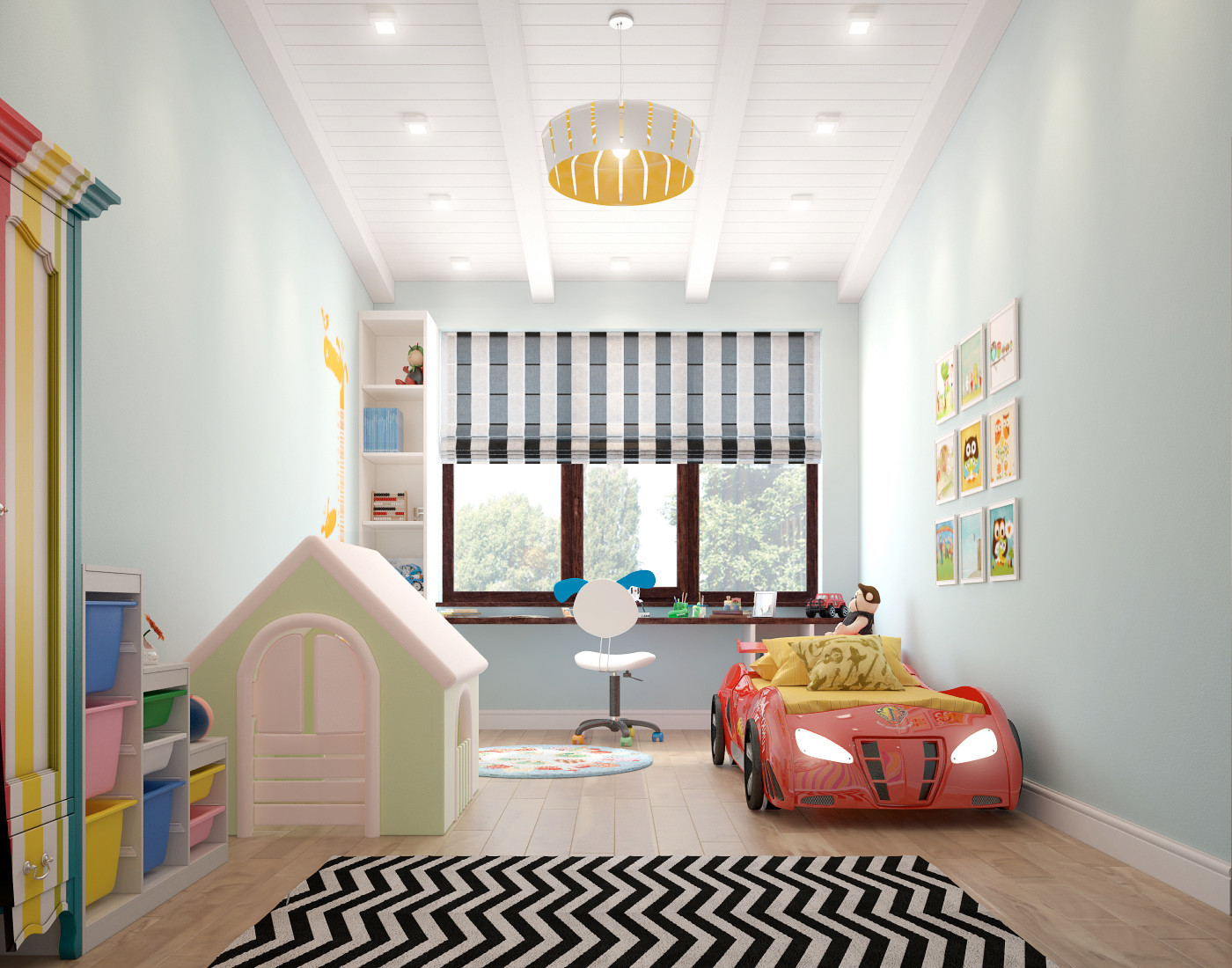 Проект таун-хауса в ЖК "Рижский квартал" в лёгком и стильном скандинавском стиле