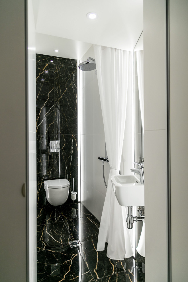 Проект санузлов на Дегтярной