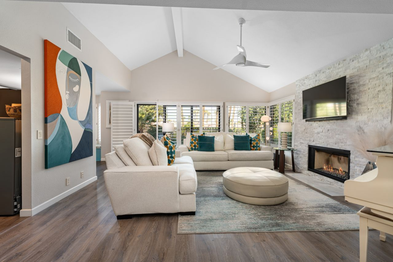 Staging a lifestyle