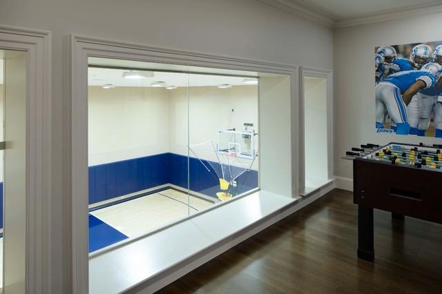 Wellesley Custom Home klassisk-hemmagym
