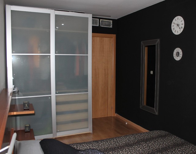 Duplex klassisch-modern-schlafzimmer