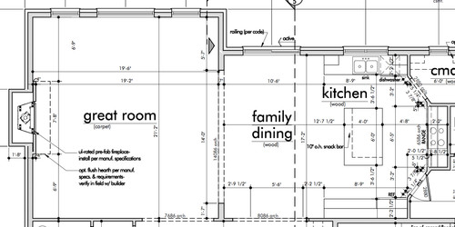 Fireplace Placement Open Floor Plan - Please Help!