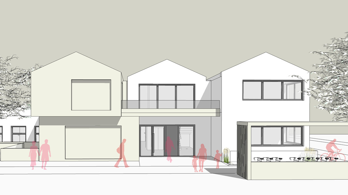 EBW Showroom Erweiterung Eingang Bildungsstätte Büro Planung Präsentation Umplanung Modernisierung Interior Design NRW Krefeld Duisburg Architektur Innenarchitektur Gestaltung 3D Machbarkeitsstudie