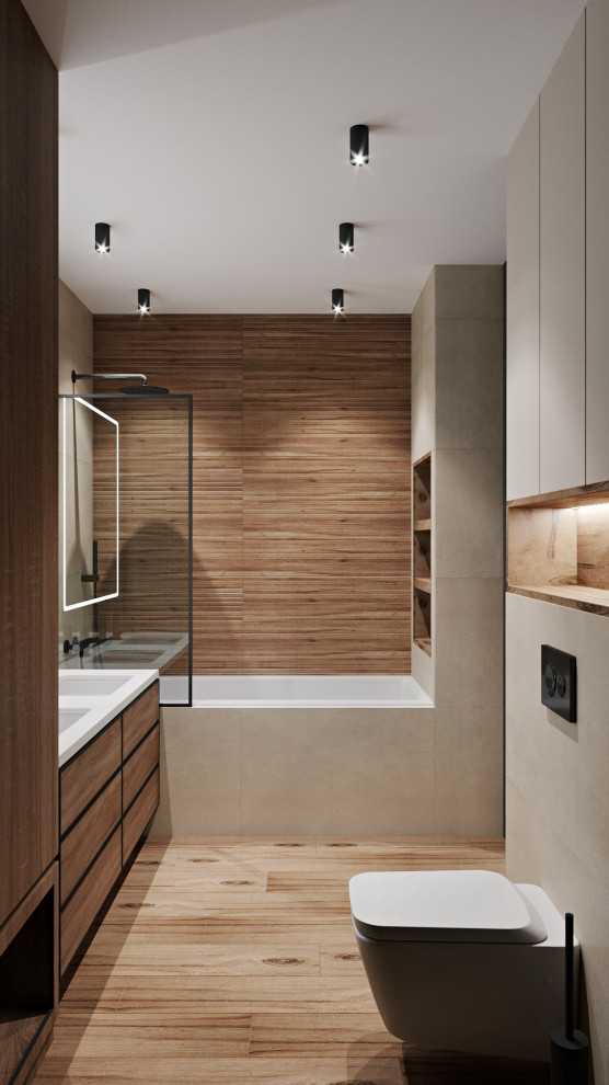 Дизайн интерьера квартиры в современном стиле в ЖК В Лесу