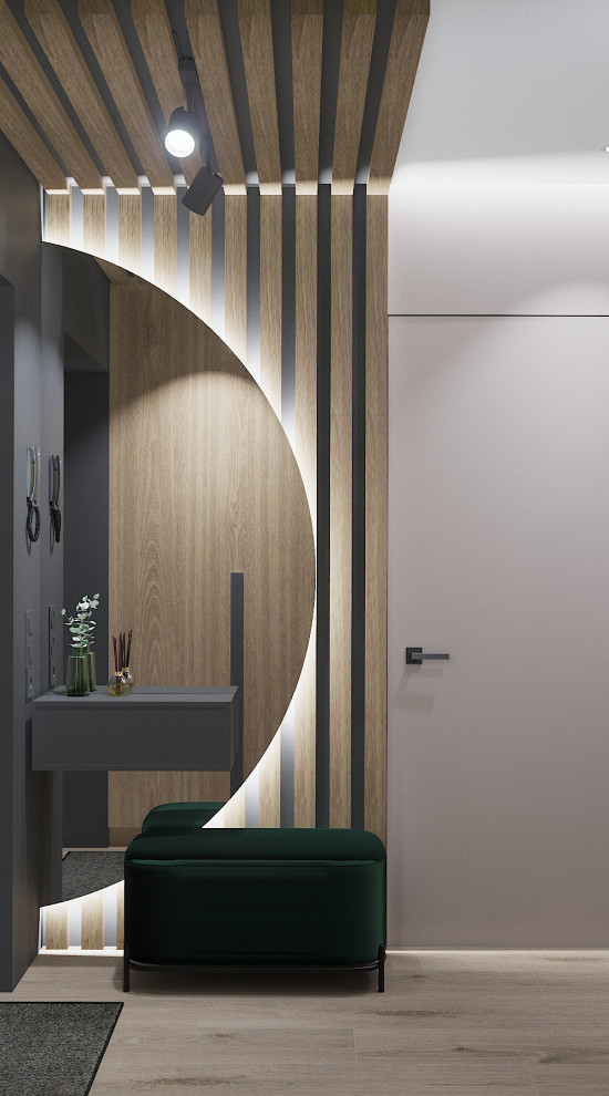 Дизайн-проект дома, площадью 110 м2 в г. Новосибирск. Кольцово