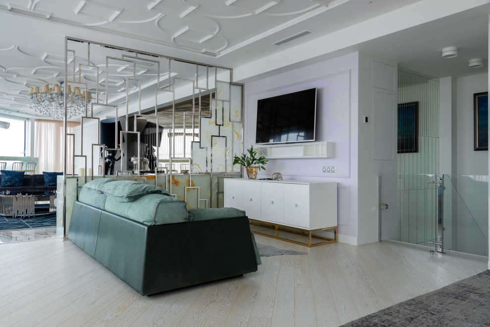 2-х уровневый пентхаус в стиле Арт-Деко