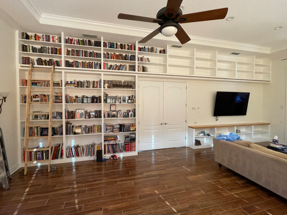 Built-In Library wall