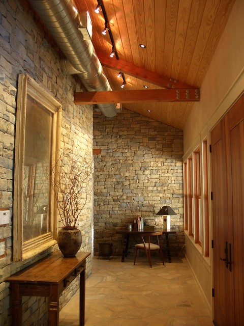 Private Family Ranch Retreat contemporary-entrance