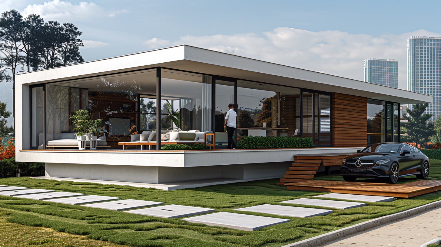 Дом одноэтажный 1 типа