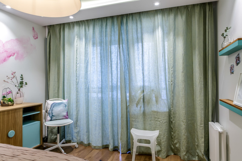 Проект Переделка с НТВ "Спальня в цветных облаках"