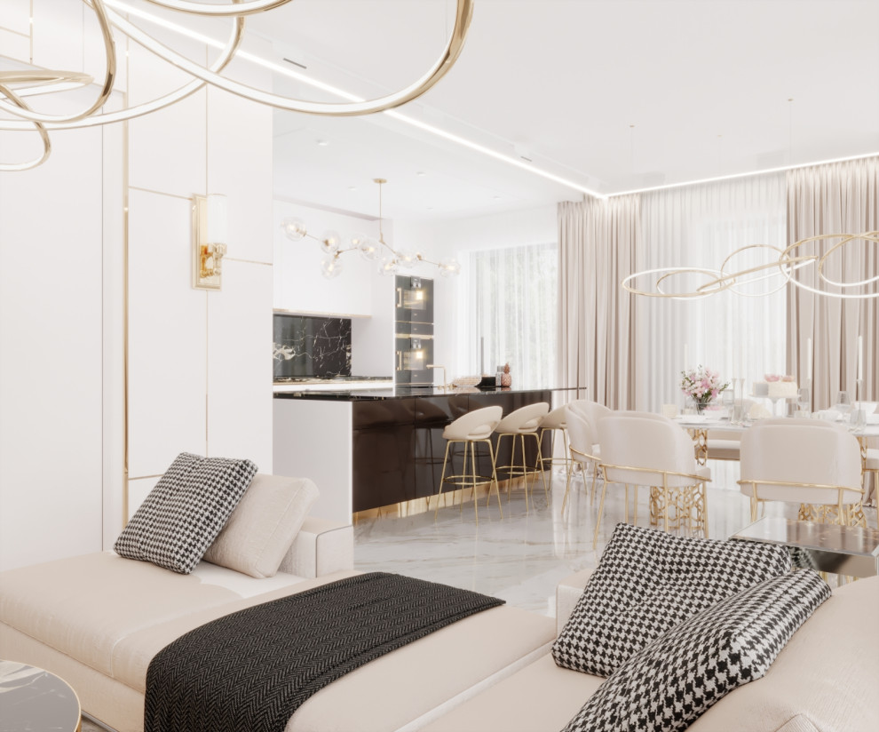 Неоклассика в ванильном цвете