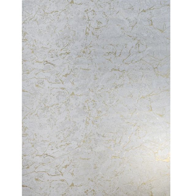 Plain ivory off white gold metallic faux cracked concrete textured ...