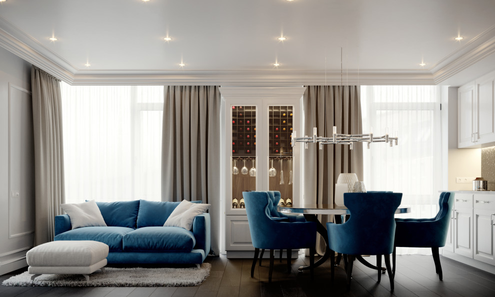 Дизайн-проект квартиры в ЖК "Французский квартал 2"