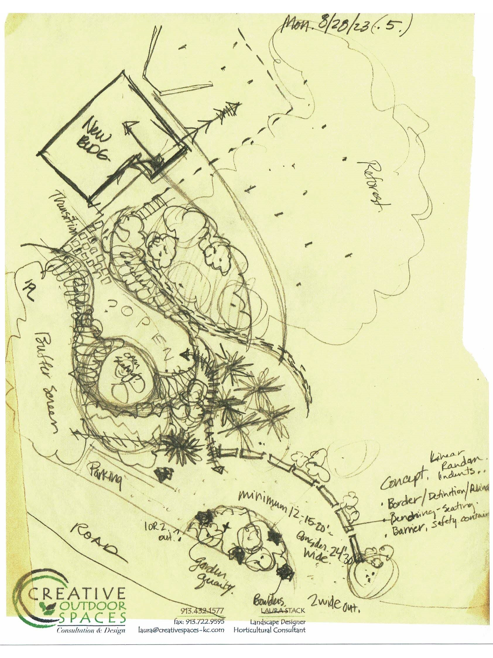 Conceptual Sketch Layout