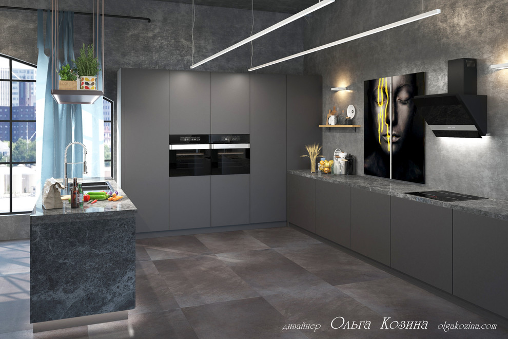 Кухня с техникой Горенье