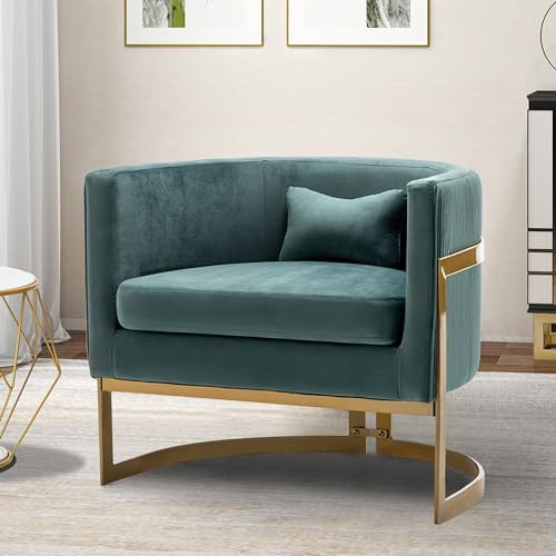 Velvet Accent Chair