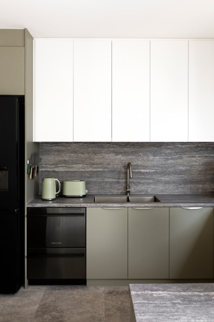 The Spring - (Kitchen & Main Bathroom) contemporaneo-cocina