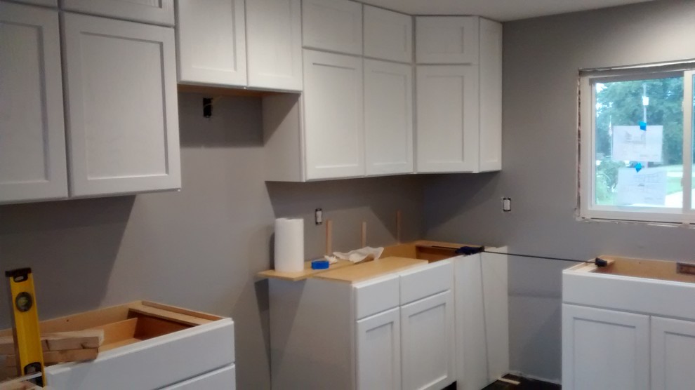 Painted Kitchen Remodel