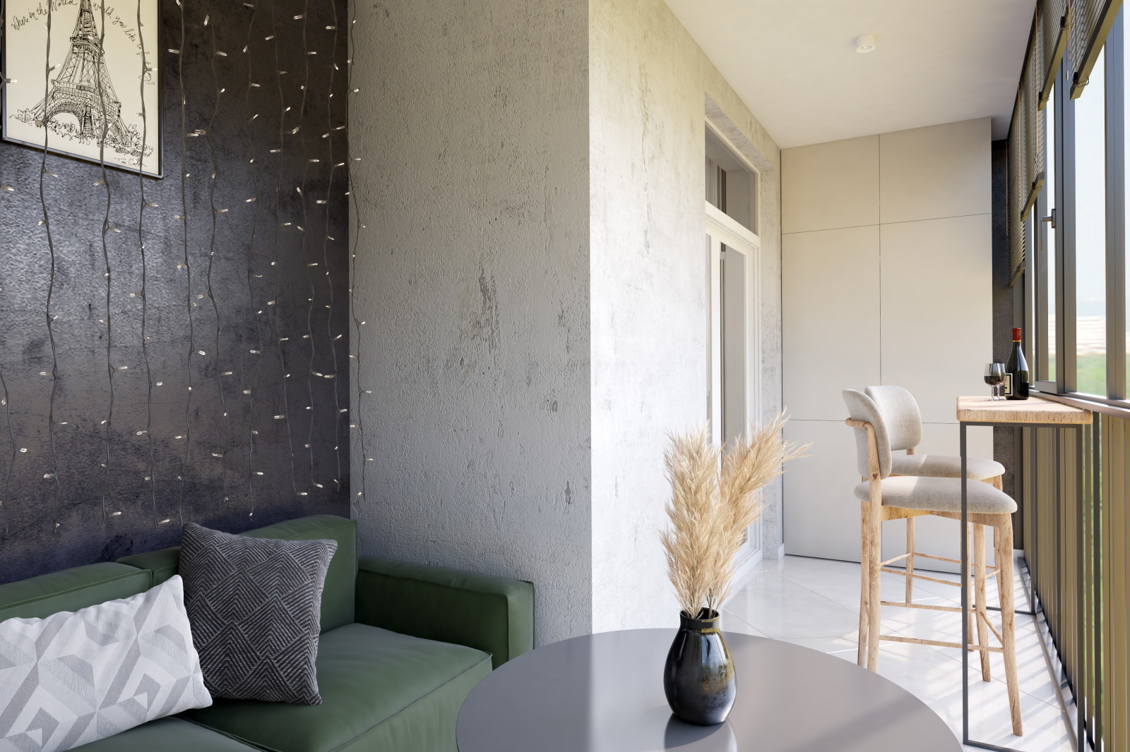 Трёхкомнатная квартира. 100 кв.м.