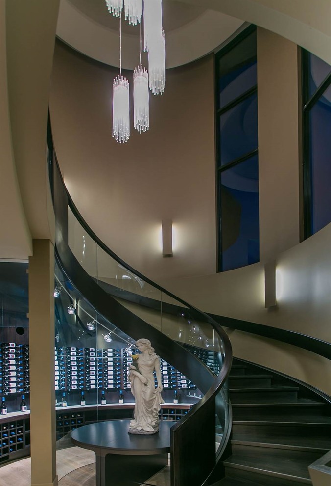 Moderne Treppe in Vancouver