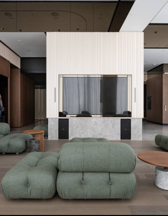 Стеклянная панель для ТВ