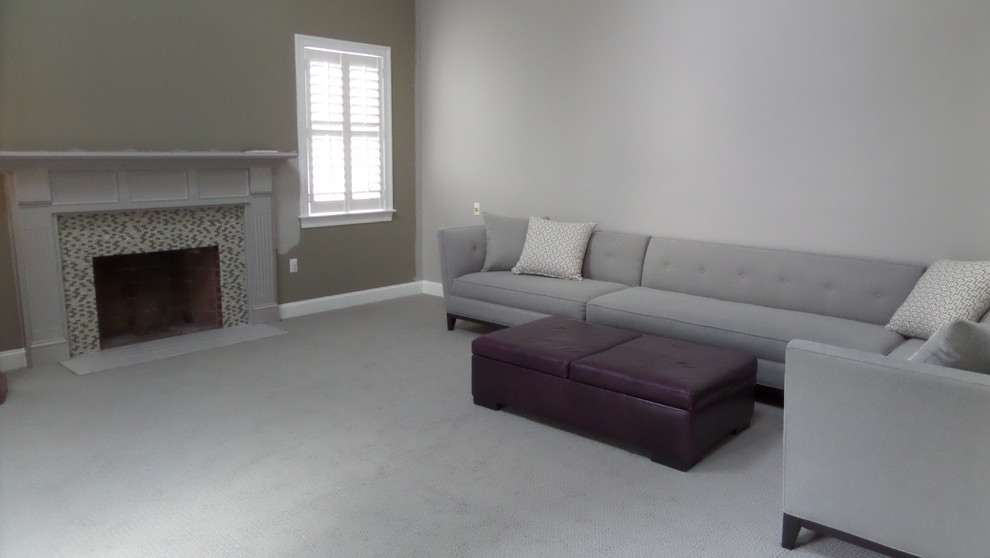 Too much grey sale in living room
