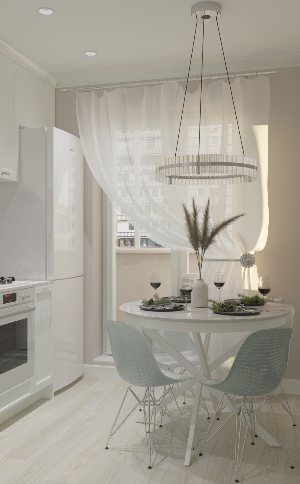 Дизайн квартиры, 56 м2, г. Липецк