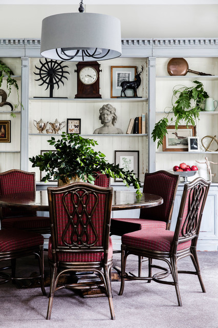 Minns Road eklektisch-esszimmer