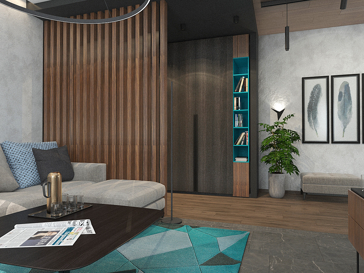 Проект дома общей площадью 198 м2