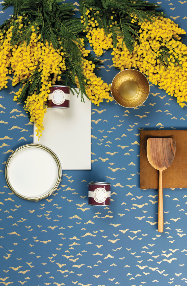 Farrow&Ball Metallic Wallpapers at Manders