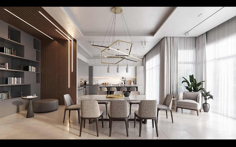 Проект загородного дома в современном стиле