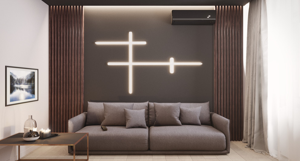 2-уровневая холостяцкая квартира