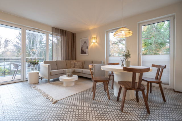Quartier Maxim App. 04 contemporain-salon